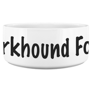 "Darkhound Food" Dog Food Bowl