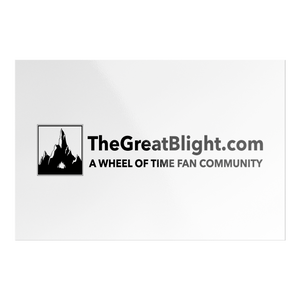 TheGreatBlight.com Long Full Logo Sticker