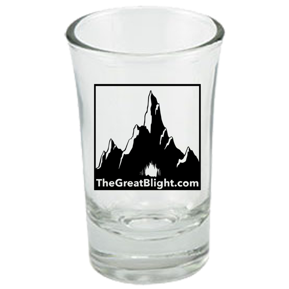 TheGreatBlight.com Shot Glass