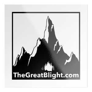 TheGreatBlight.com Sticker